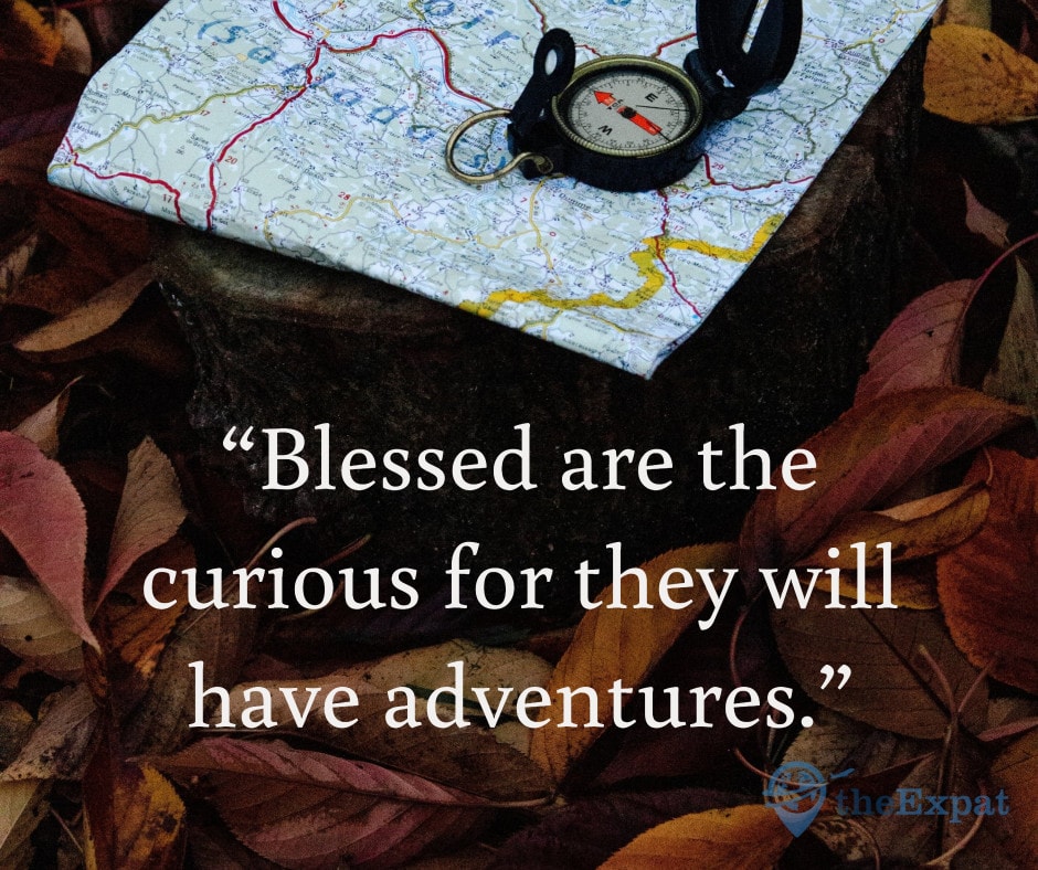 “Blessed are the curious for they will have adventures.”
